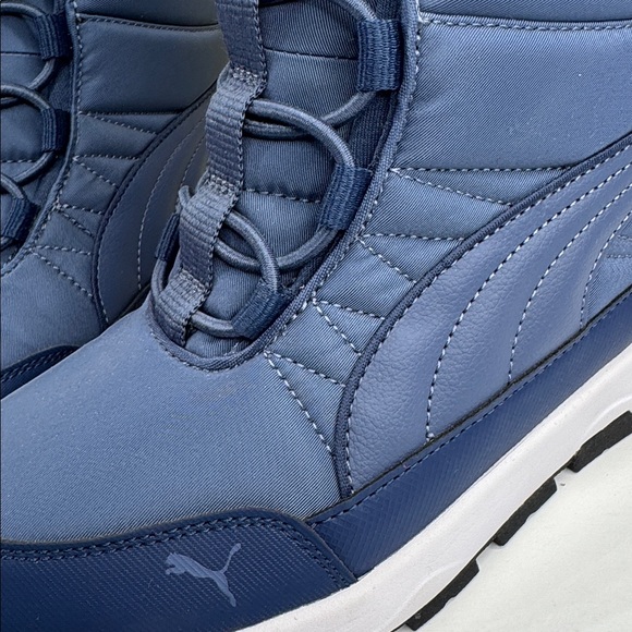 PUMA Unisex-Child Evolve Boot Rain Shoe, Size 5, 💙 Inky Blue/Persian Blue/White - Picture 14 of 15